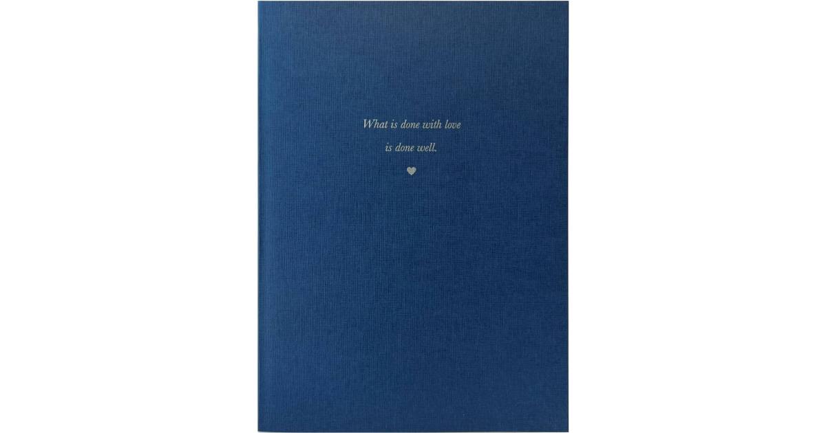 Paper - Carnet - Liège - Bleu - M - 64 pages - Habitat