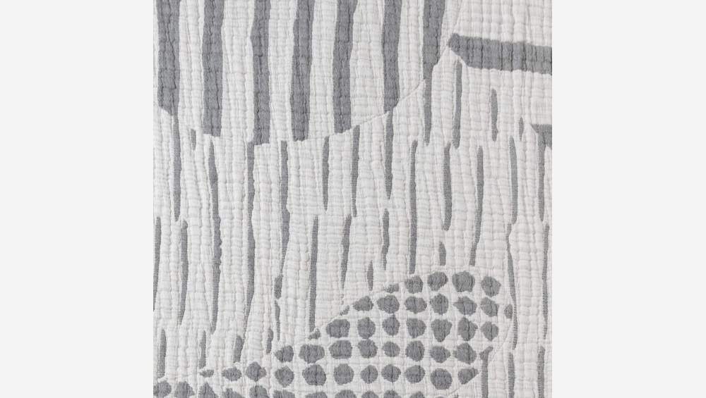 Plaid aus Baumwollgaze - 130 x 170 cm - Design by Floriane Jacques