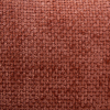 Aventus Fauteuil tripode en tissu chenille - Terracotta