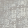 Catane Canapé d'angle gauche de forme organique en tissu Alba - Gris brume 